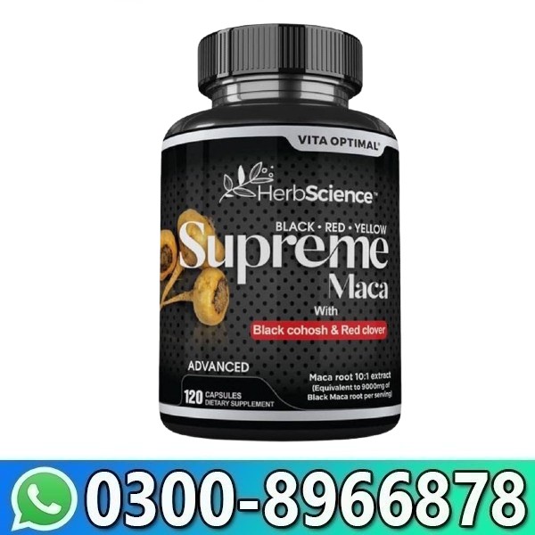 Supreme Maca Pills Pro in Pakistan