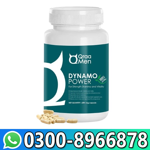 Qraa Men Dynamo Power Capsules in Pakistan