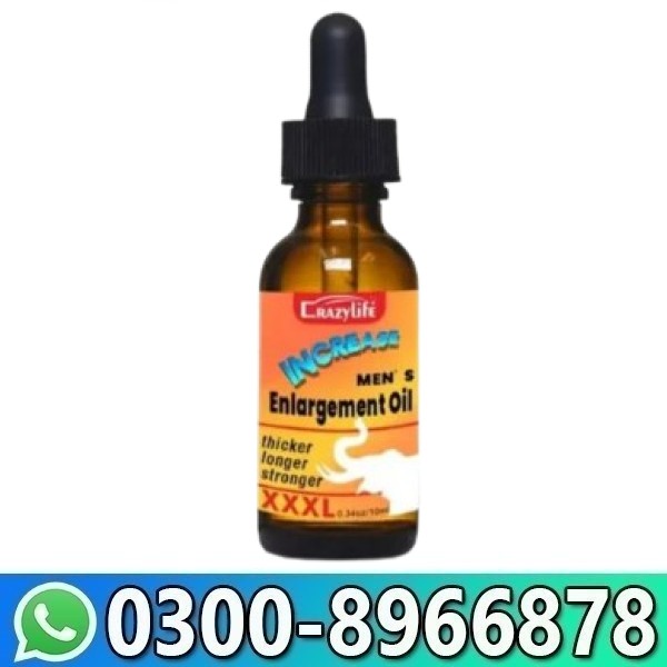 Crazy Life Increase Men Enlargement Oil in Pakistan