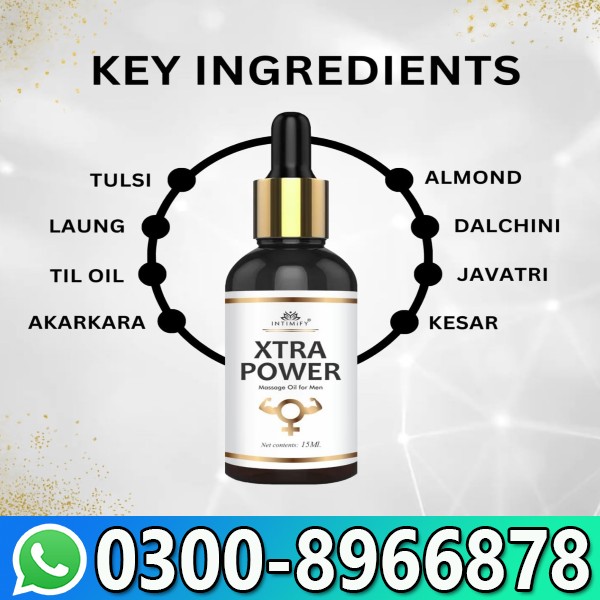 Intimify Xtra Power Massage Oil For Men Price In Pakistan