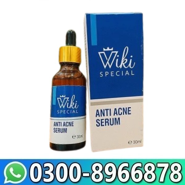 Original Wiki Special Anti Acne Serum Price in Pakistan