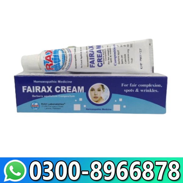 Fairax Cream In Pakistan