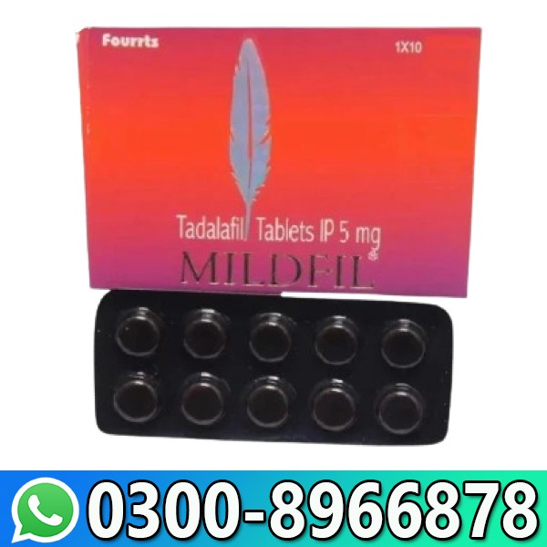 Tadalafil Mildfil 5Mg Tablets In Pakistan