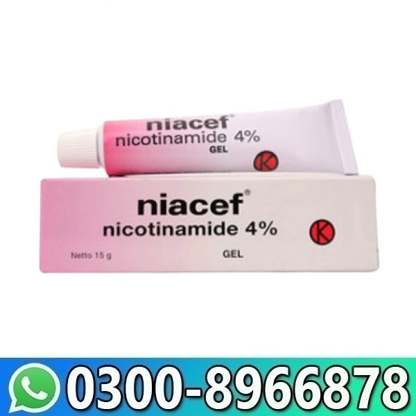 Niacef Niacinamide 4% Gel In Pakistan