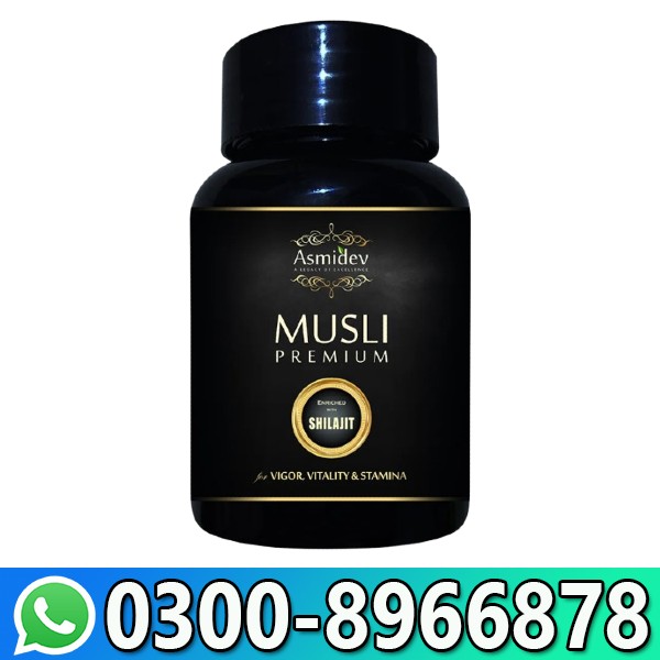 Asmidev Musli Premium Capsule Price In Pakistan