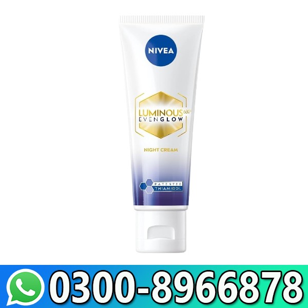 Nivea Luminous Even Glow Night Cream In Pakistan