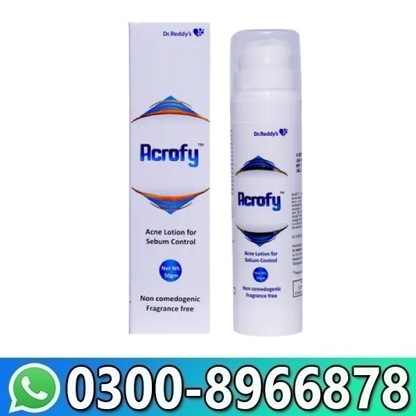 Acrofy Acne Lotion for Sebum Control In Pakistan
