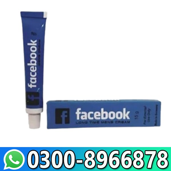 Facebook Long Time Cream For Men In Pakistan