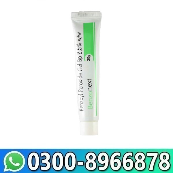 Benzonext 2.5% Gel In Pakistan