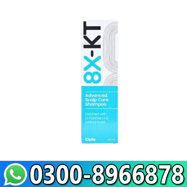 8X-KT Advanced Scalp Care Shampoo in Pakistan