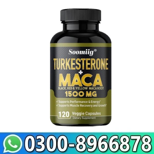 Soomiig Turkesterone Maca Capsules Price In Pakistan
