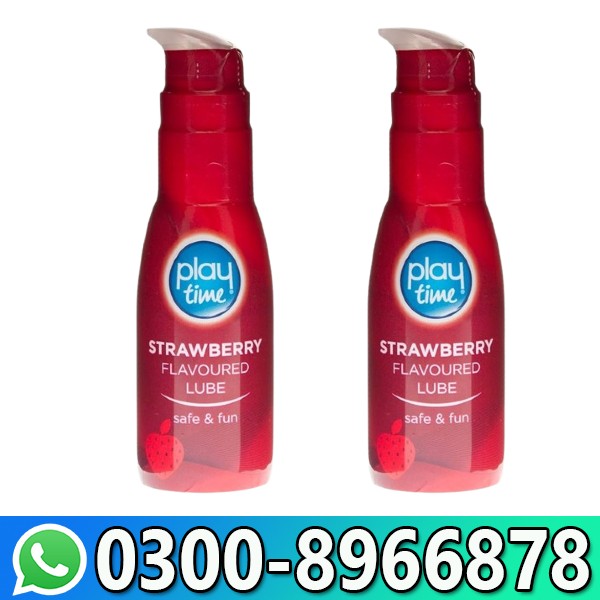 Fun Time Strawberry Flavoured Lube In Pakistan