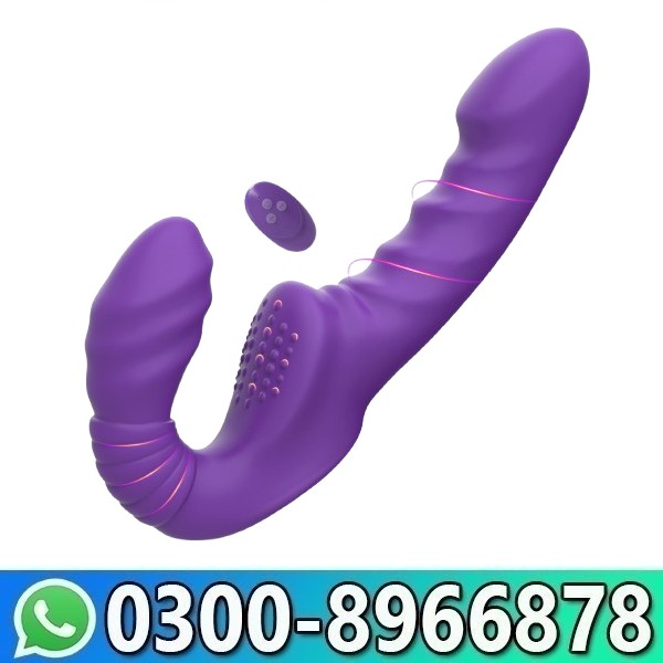 Strapless Strap On Vibrator Dildo For Women