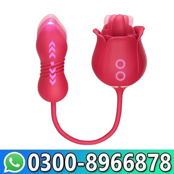 Rose Sex Toy Dildo Vibrator For Women In Pakistan