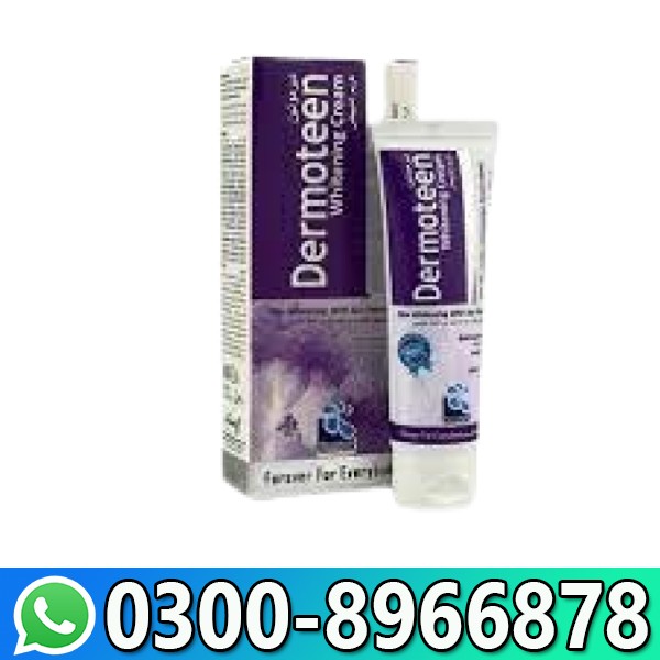 Dermoteen Whitening Cream Price In Pakistan