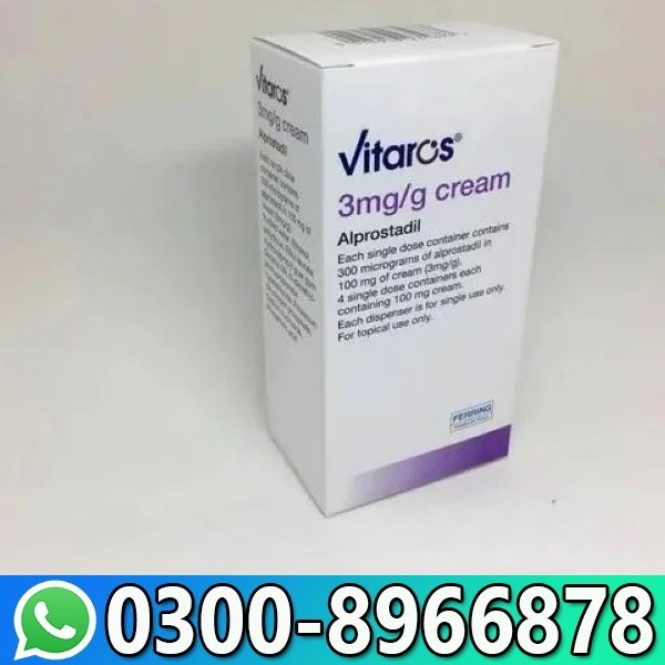 Vitaros Cream in Pakistan