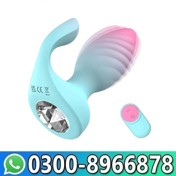 3 In 1 Anal Butt Plug With Sucking Dildo In Pakistan