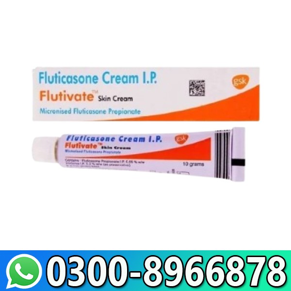 Flutivate Skin Cream, 0.05%, 10gm In Pakistan