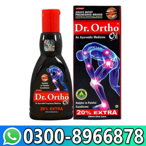 Dr Ortho Joint Pain Relief Oil Price In Pakistan