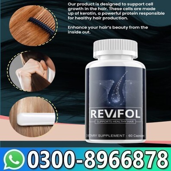 Revifol Hair Growth Supplement Capsules In Pakistan