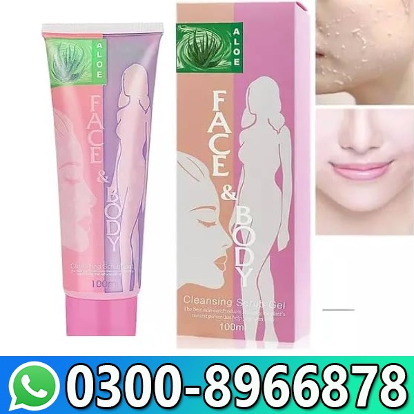Face & Body Cleansing Scrubing Gel 100 Ml In Pakistan