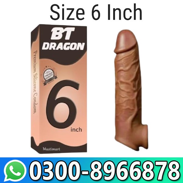 6 Inch Silicone Condom In Pakistan