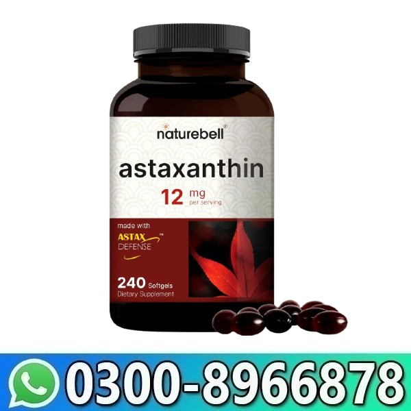 NatureBell Astaxanthin 12mg, 240 Softgels In Pakistan
