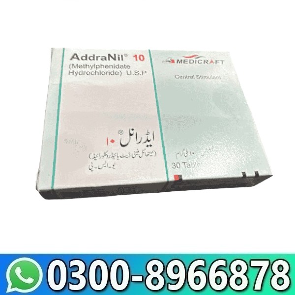 Addranil 10 mg 30s in Pakistan