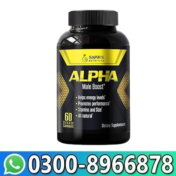 Alpha Male Enhancement Pills In Pakistan