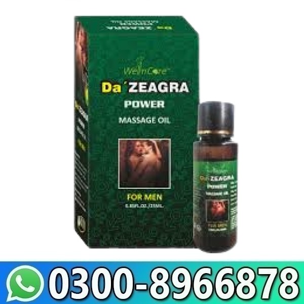 Da Zeagra Power Massage Oil Price in Pakistan