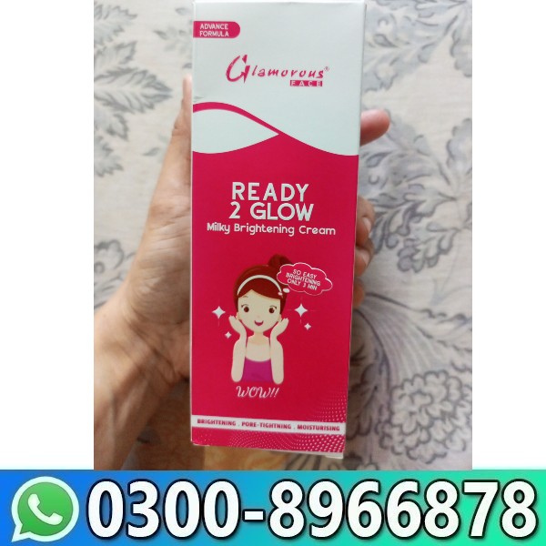 Glamorous Face Ready 2 Glow Cream in Pakistan