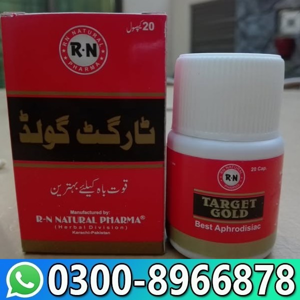 Herbal Target Gold Capsule in Pakistan