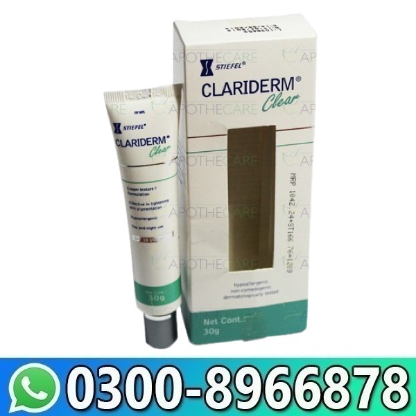 Clariderm Clear Cream In Pakistan