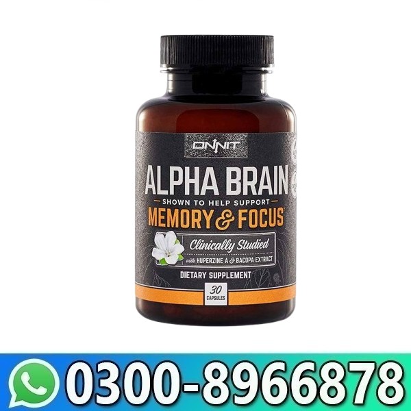 Alpha Brain Memory And Focus In Pakistan