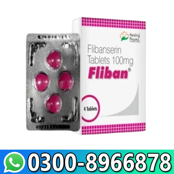 Flibanserin 100mg Tablets Price in Pakistan