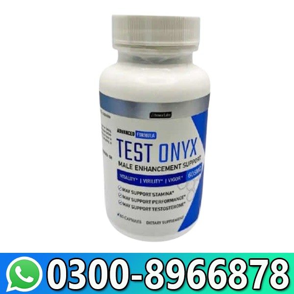 Test Onyx Pills In Pakistan