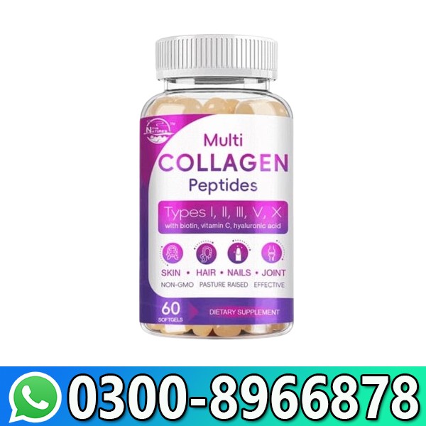 Multi Collagen Peptides 5 Types With Biotin Hyaluronic Acid In Pakistan
