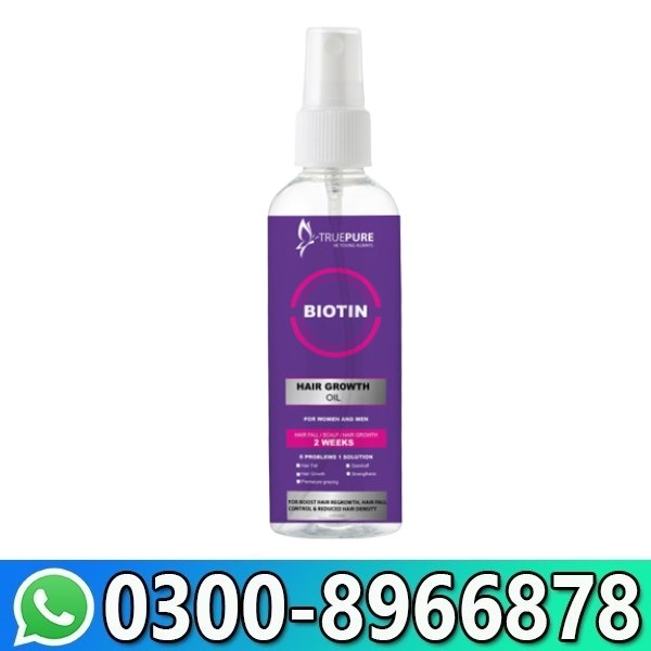 TruePure Biotin Hair Growth Serum in Pakistan