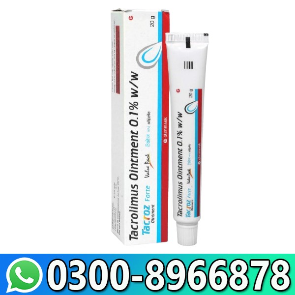 Tacroz Forte 0.1% Ointment Cream In Pakistan