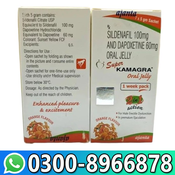 Sildenafil Mg And Dapoxetine Mg Oral Jelly In Pakistan