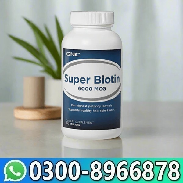 GNC Super Biotin 6000 MCG In Pakistan