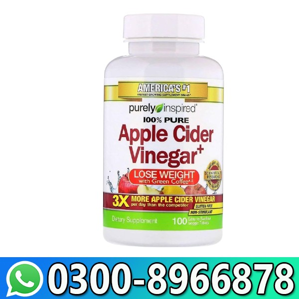 Purely Inspired 100% Apple Cider Vinegar Tablets In Pakistan