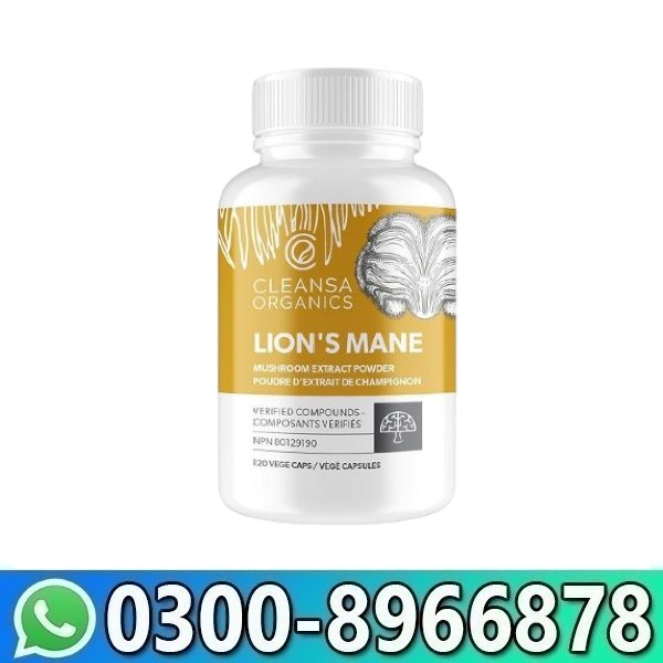 Lions Mane Mushroom Extract Supplement in Pakistan
