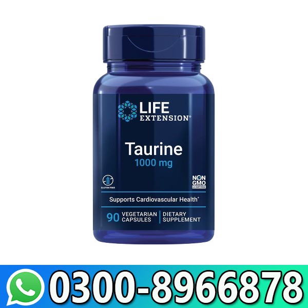 Life Extension Taurine 1000mg In Pakistan