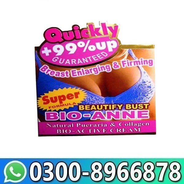 Bio Anne Breast Enlarging and Firming Cream Price in Pakistan