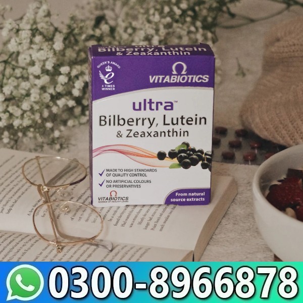 Vitabiotics Ultra Bilberry Lutein and Zeaxanthin in Pakistan
