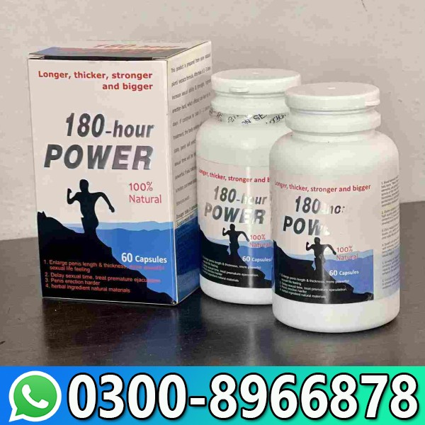 180 Hour Power Capsules In Pakistan