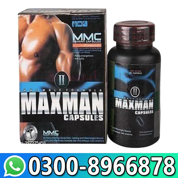 Maxman Capsules In Pakistan