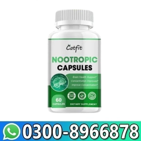 Catfit Nootropic Capsules Price In Pakistan