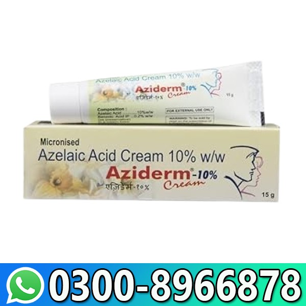 Aziderm 10% Cream In Pakistan
